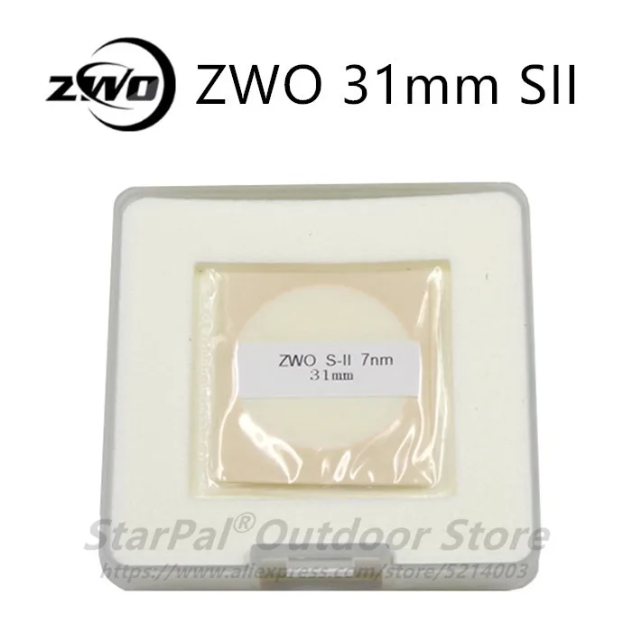 Узкополосный фильтр ZWO 31 мм SII 7 нм | Инструменты