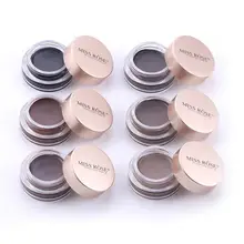 Профессиональная водостойкая тинт для бровей, макияж, помада-гель, Длительное Действие, 3D натуральный коричневый крем для увеличения бровей, 6 цветов