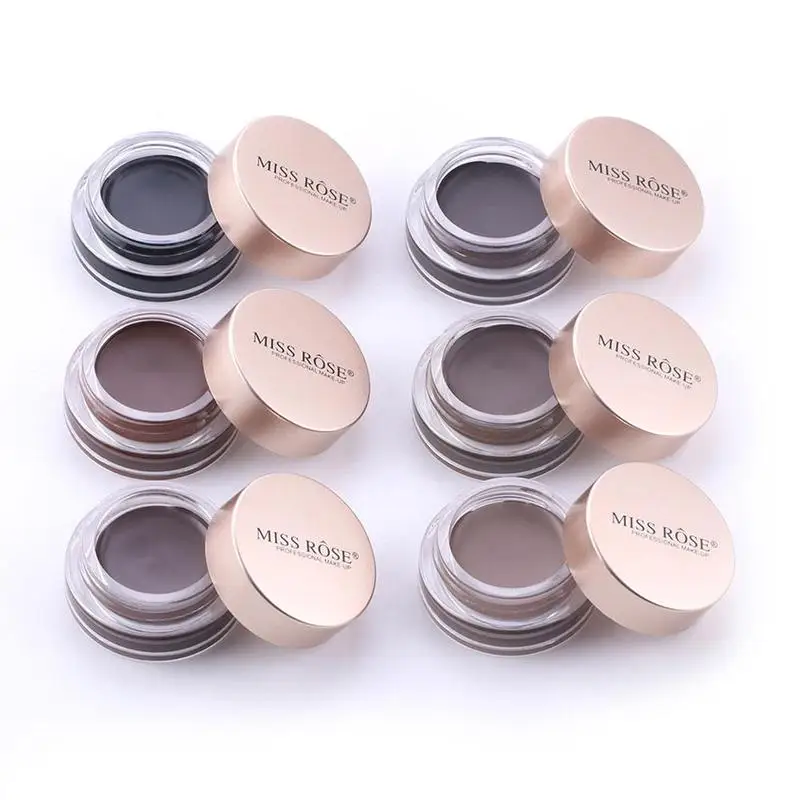 Professional Waterproof Eyebrows Tint Makeup Pomade Gel Long lasting 3D Natural Brown Eye Brow Enhancer Cream 6 Colors Professional Waterproof Eyebrows Tint Makeup Pomade Gel Long lasting 3D Natural Brown Eye Brow Enhancer Cream 6 Colors