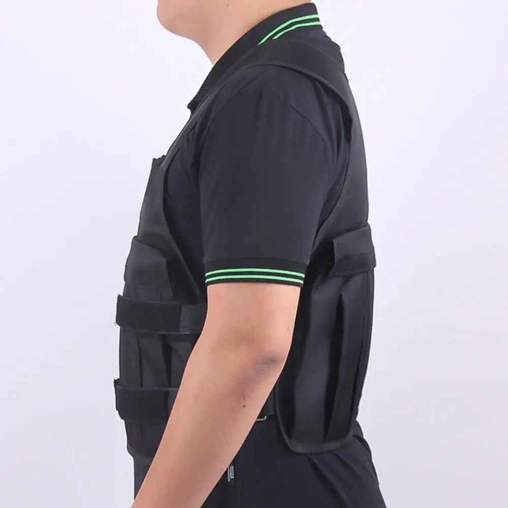 Weight Vest 20 kg Loading Weighted Vest For Boxing Training Workout Fitness Equipment Adjustable Vest Jacket Sand Clothing