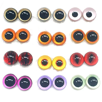 

Mixed color 6~40mm curved glass artificial eye various artificial eyes Jewelry DIY accessories Waterproof pair