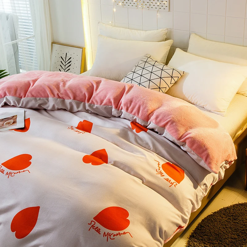 1 шт. зимнее теплое мягкое двустороннее Стираемое хлопковое плюшевое одеяло для кровати Фланелевое плотное одеяло/чехол для одеяла - Цвет: 19