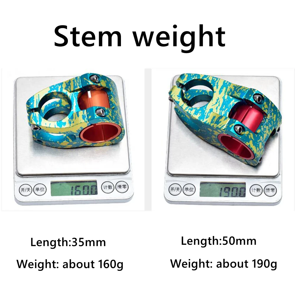 Potence De Vélo,Tige De Vélo Vtt Montagne Ultraléger Pas De Logo Nologo