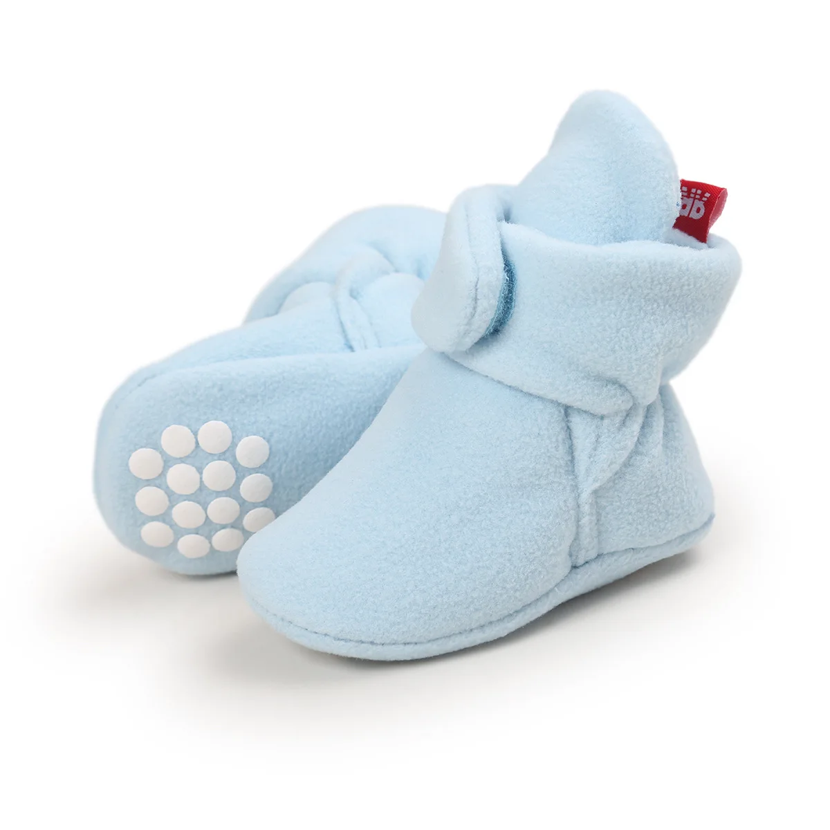 Носки для новорожденных; обувь для малышей; пинетки для мальчиков и девочек; цветная обувь для малышей; обувь для первых шагов; милая теплая хлопковая мягкая Нескользящая детская обувь для малышей