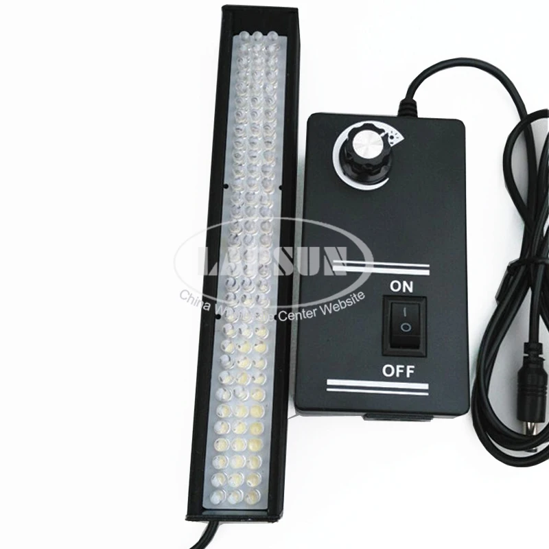 

MAX 10W White 6500K 96 LEDs Industry Camera Microscope Machine Vision Rectangular Linear Lamp Light Microscope Illuminator