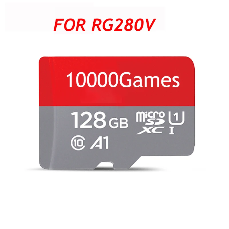 Memory card For RG351M RG351P RG280V RG300X RG350M RG350P RK2020 RK3326 Retro Game with PS1 GBA FBA and many other Emulator Game 