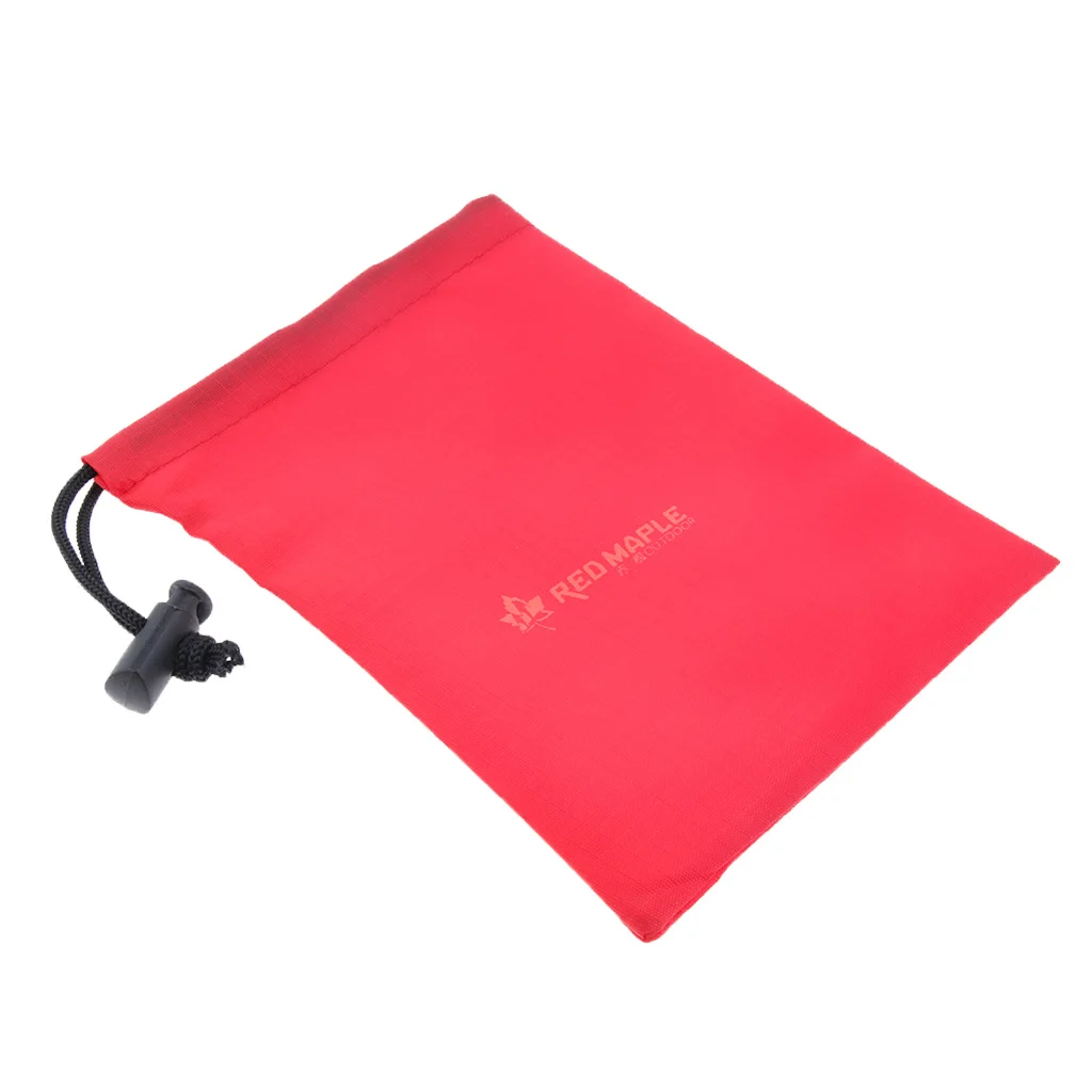 Camping Tent Stakes Storage Bag Drawstring Sack Pouch Organizer Packing for BBQ Hiking Backpacking Fishing Swimming