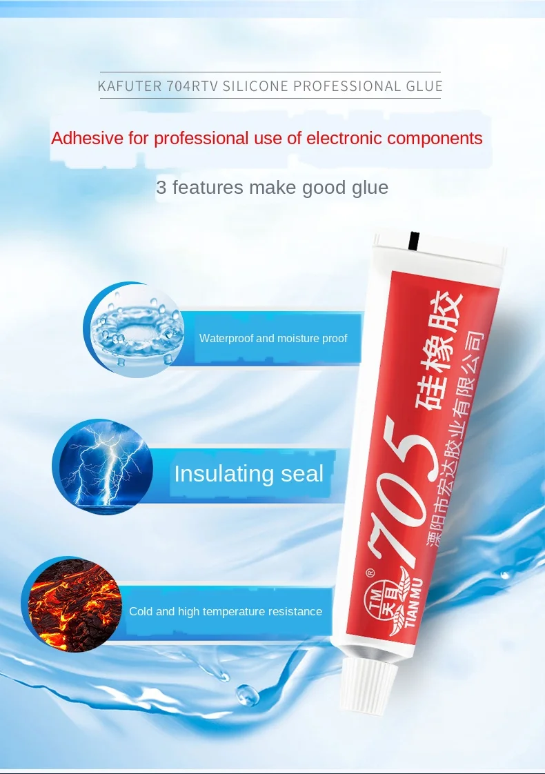 Borracha de Silicone Transparente de Alta Temperatura,