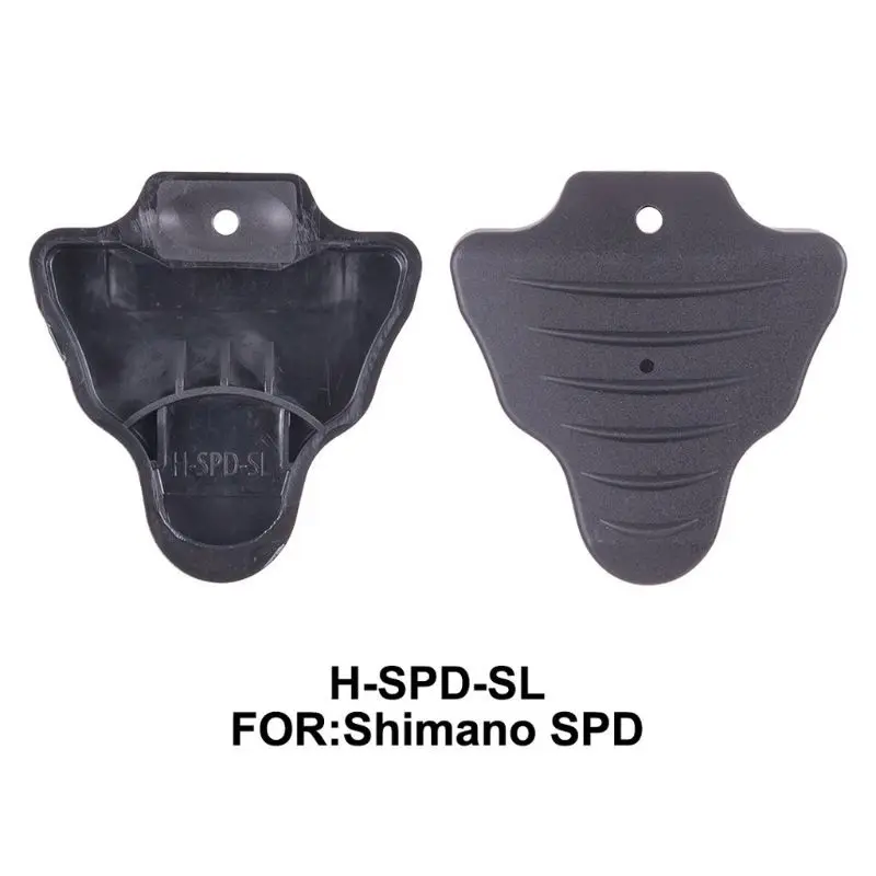 A Pair Road Bike Pedal Shoe Cleat Cover Protector Black SPD-SL Supplies