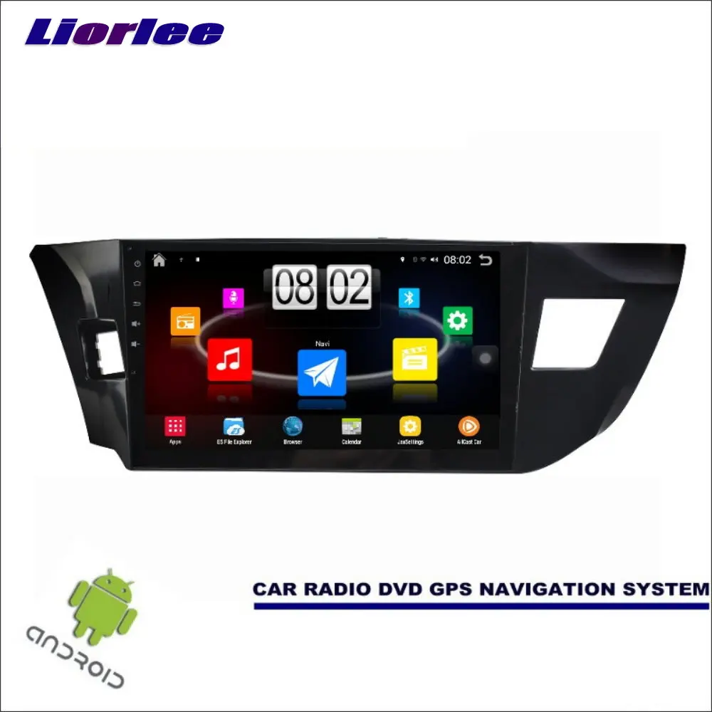 

Liorlee Car Android Player Multimedia For Toyota Levin 2014-2016 Radio Stereo GPS Nav Navi Navigation (no CD DVD ) 10" HD Screen