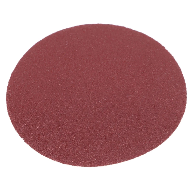 Quality 200Pcs 50mm 2 Inch Sander Disc Sanding Discs 80-3000 Grit Paper with 1Inch Abrasive Polish Pad Plate + 1/4 Inch Shank fo