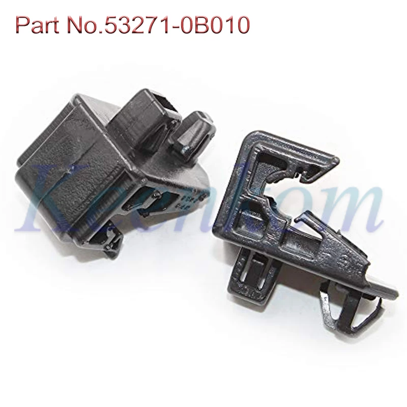 2pcs Clips Headling Mounting Bracket 0b010 b010 For Toyota Lexus Tacoma Highlander Prius Corolla 4runner 10 14 Auto Fastener Clip Aliexpress