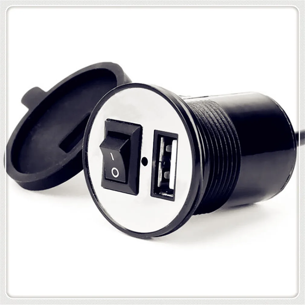 Зарядное usb-устройство для мотоцикла 12 в прикуриватель разъем телефона адаптер