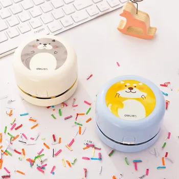 

Mini Automatic Cleaner Portable Computer Keyboard Home Desktop Sweeping Dust Easily Inhales Paper Dust Cleaning Brushes Tools