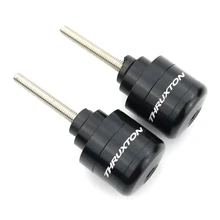 Для Triumph Thruxton 900 2004- рукоятки на руль, Торцевая крышка, рукоятка на руль мотоцикла, заглушки на 7/8 'руль