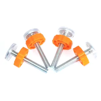 

4PC Baby Pet Safety Stairs Gate Screws/Bolts with Locking Nut Spare Part Accessories Kit Baby Safety Doorways High Quality