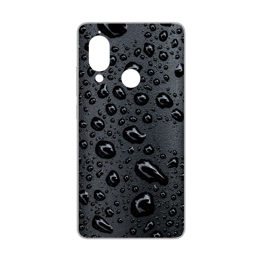 51 Силиконовый чехол GUCOON для Sharp Aquos S3 6,0 дюйма, Мягкий защитный чехол для телефона из ТПУ, чехол-бампер с изображением волка розы - Цвет: 51