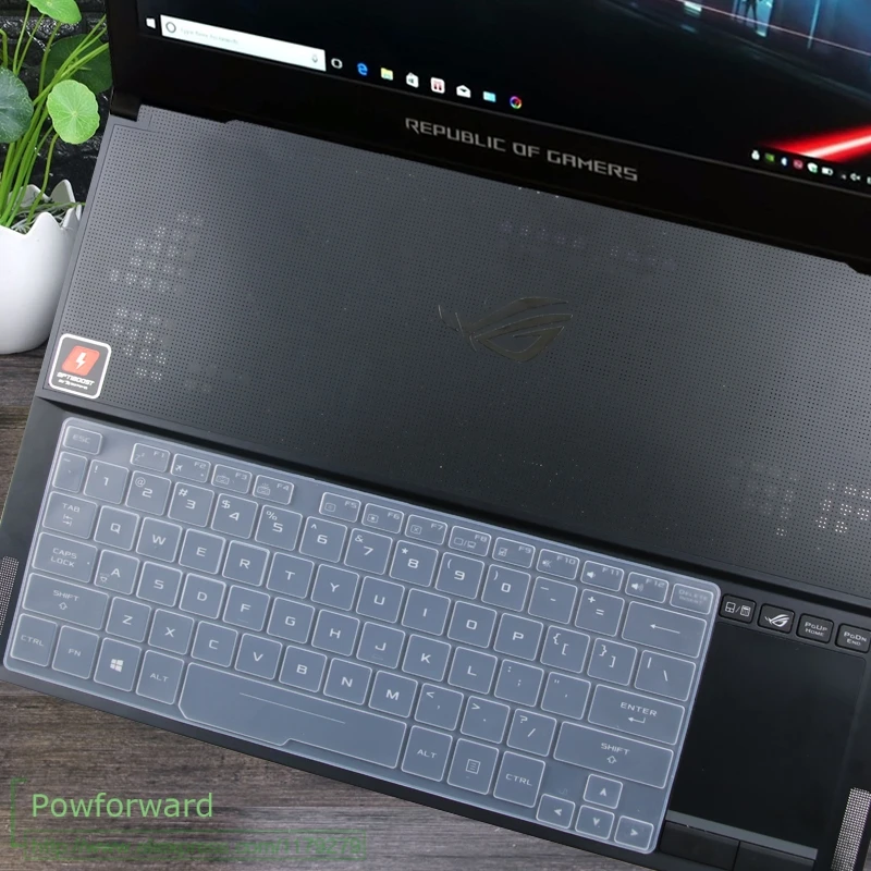 clear Для ASUS ROG ZEPHYRUS S GX701 GX701GS GX701GWR GX701GXR GX701GX GX701G GX701GW 17,3 ''силиконовый защитный чехол для клавиатуры ноутбука - Цвет: clear
