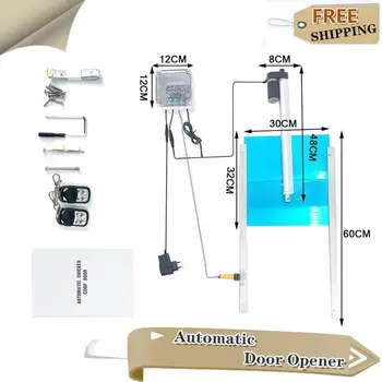 

Timer Controller Automatic Chicken Door Opener Door Opening Kit Farm Chicken House Door Opener with Infrared Sensor Coop Opener