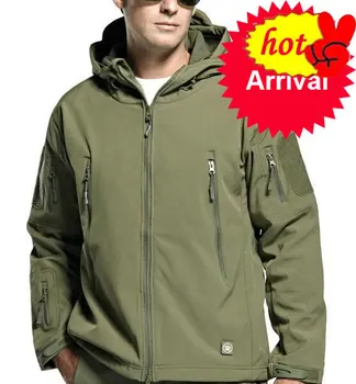 

Winter Mens Waterproof Outdoor Jacket Tactical Coat Soft Shell Jackets Climbing Casual Outerwear Tops