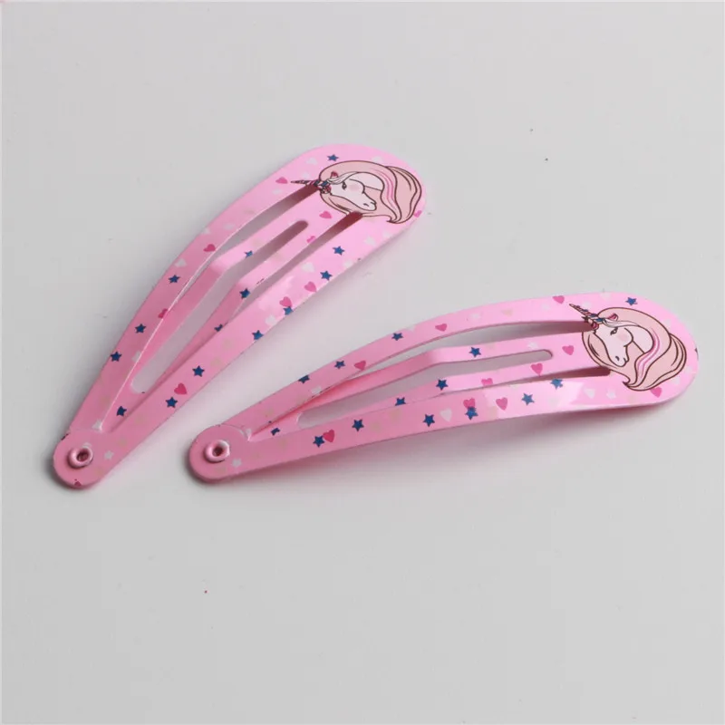 20/40 Pcs/Lot Hair Clips Candy Color Dripping Hair Clip Princess Barrette Korean Hairclip Cartoon Headdress Hairpins for Girls