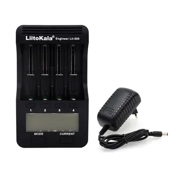 

Lii-500 18650 LCD Display Charger 26650 21700 14500 10440 4 Slots NiMH li-ion Smart Universal Battery Charger