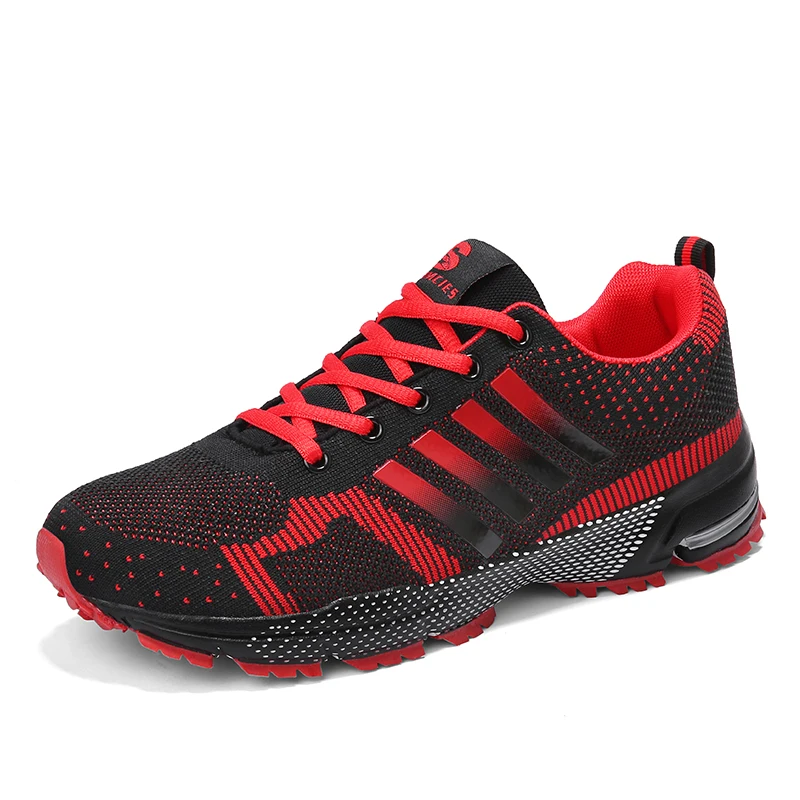 Мужские кроссовки; легкие повседневные кроссовки Flyknit; удобные дышащие модные износостойкие кроссовки для тренировок; Прямая поставка; AODLEE