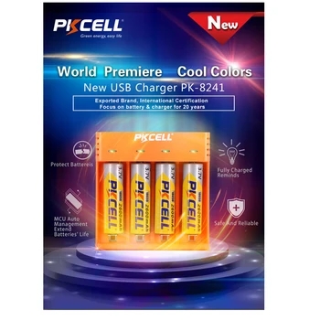 

PKCELL ICR16340 3.7V Li-ion Rechargeable Battery 700mAh ICR 16340 Button top for LED Flashlight and liion battery charger