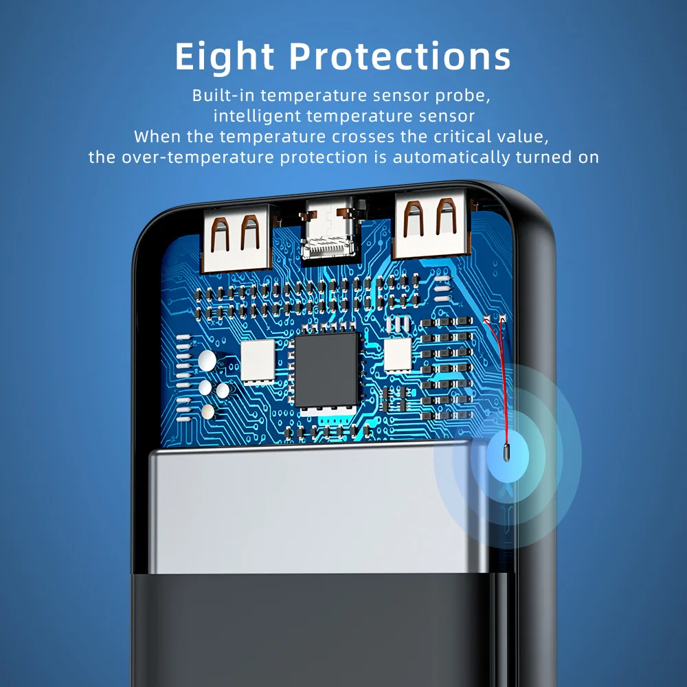 Essager Power Bank 20000mAh External Battery Pack 20000 mAh Powerbank PD 20W Fast Charging Portable Charger For iPhone Poverbank - Image 4