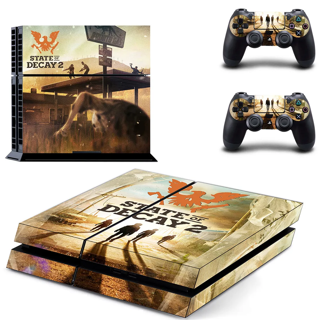 State of Decay 2 PS4 стикер кожа PS 4 стикер s Play станция 4 наклейки Pegatinas для консоли playstation 4 и 2 контроллера