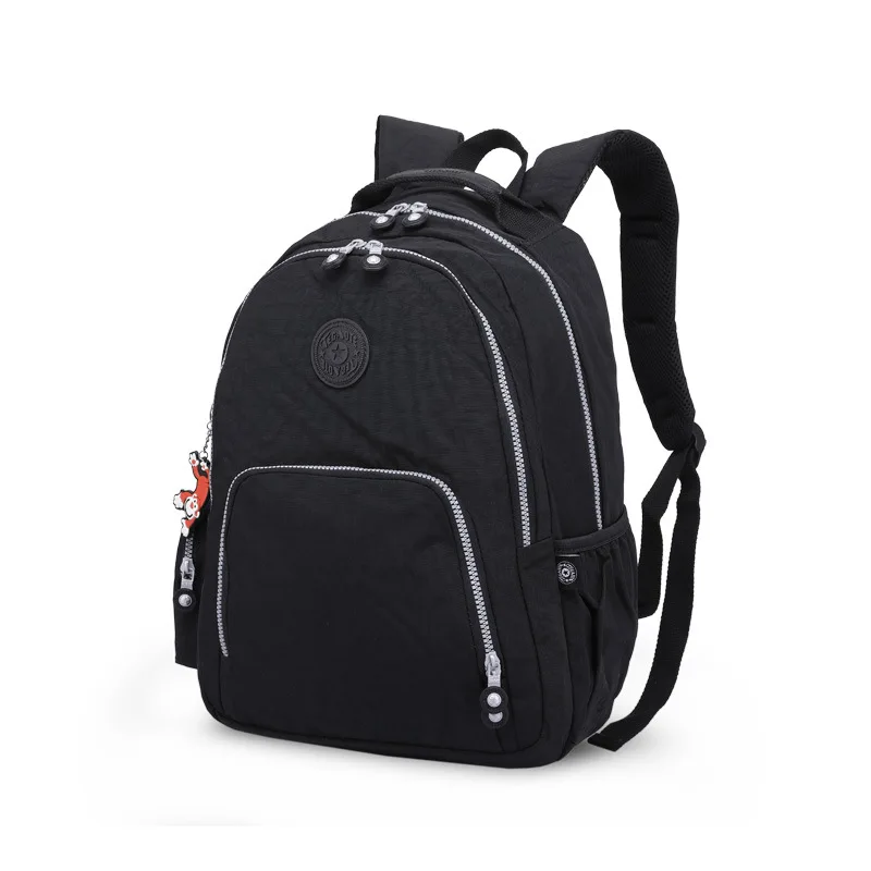 

Light Oylon Backpack Unisex Vintage Casual Rucksack Laptop Backpack Student Casual Solid Hiking Outdoor Travel Schoolbag Mochia