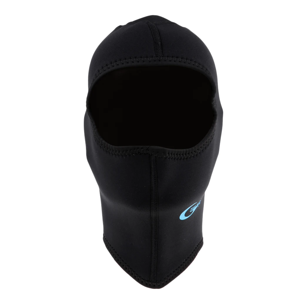 Neoprene Scuba Dive Wetsuit Snorkeling Bib Hood Surfing Swimming Cap 3MM for Women Men