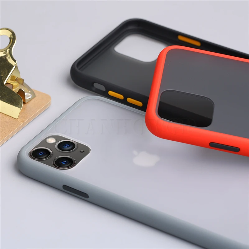 Матовый Силиконовый чехол для iphone 11 pro max 10 x xr xs 7 8 plus 6 6s 6p 7p p|Бамперы| |