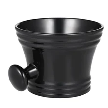 Мужская пластиковая чаша для бритья с ручкой, Мужская щетка для бритья, кружка для мыла, чаша для лица, парикмахерские инструменты для чистки, держатель, чашка для супа; кружка для мыла, чаша