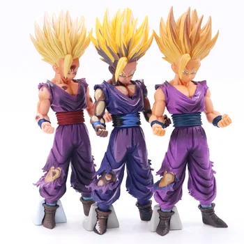 

Hot Sale 3D Big Size 24cm Cartoon Doll Anime Dragonball Super Saiyan Model Goku Figure Birthday Collectible Gift Kids Toy