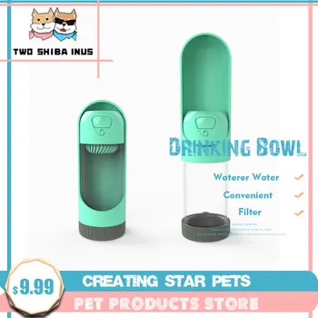 

TWOSHIBAS Dog Water Bowl Dog Bottle Bowls for Cats Cat Feeder Drinking Bowl fot dogs Dog Waterer Water Dispenser Feeder