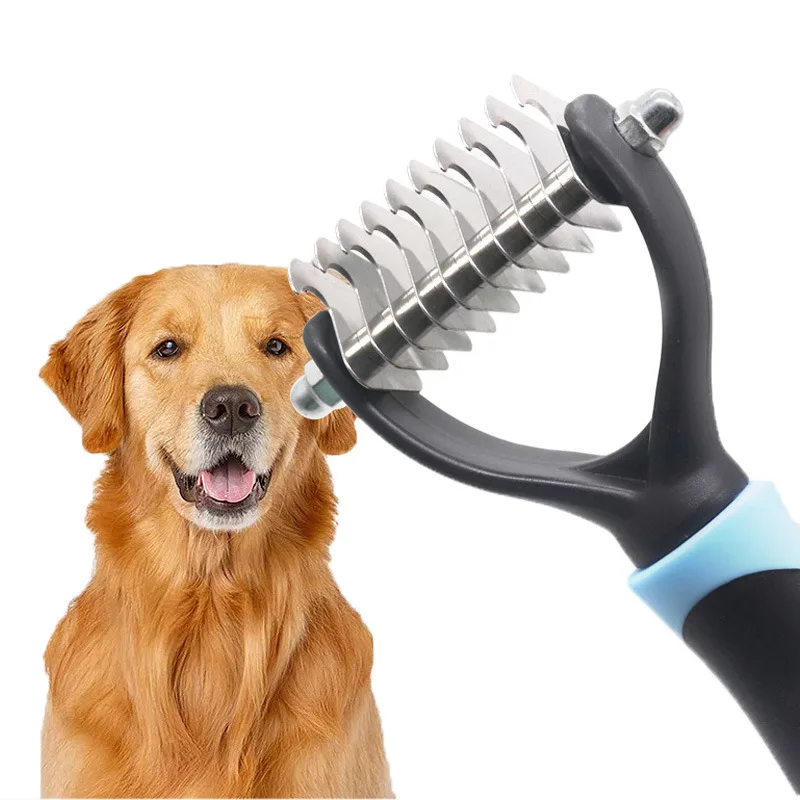 

Combs Dog Hair Remover Cat Brush Grooming Tools Pet Detachable Clipper Attachment Pet Trimmer Combs Supply Furmins for Cat Dog
