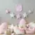 5pc Moon Cloud Star Nice Non woven Garland Party HQ Dorm Hanging Wall Hotel Decoration Детская Спальня Синий Желтый Белый
