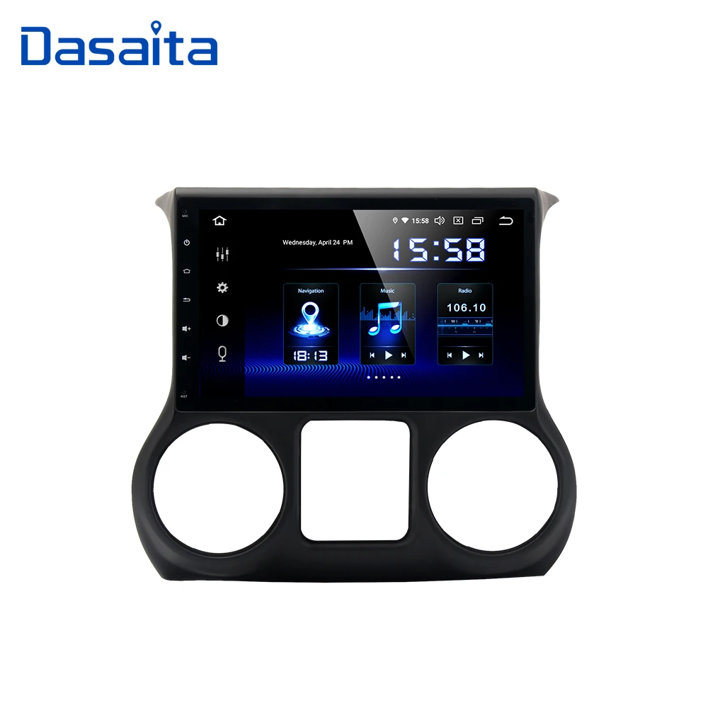 Dasaita 10 2 &quotAndroid автомобиля GPS радио плеер для Jeep Wrangler 2015 2016 с Octa Core 4 Гб 64 Авто | Отзывы и видеообзор