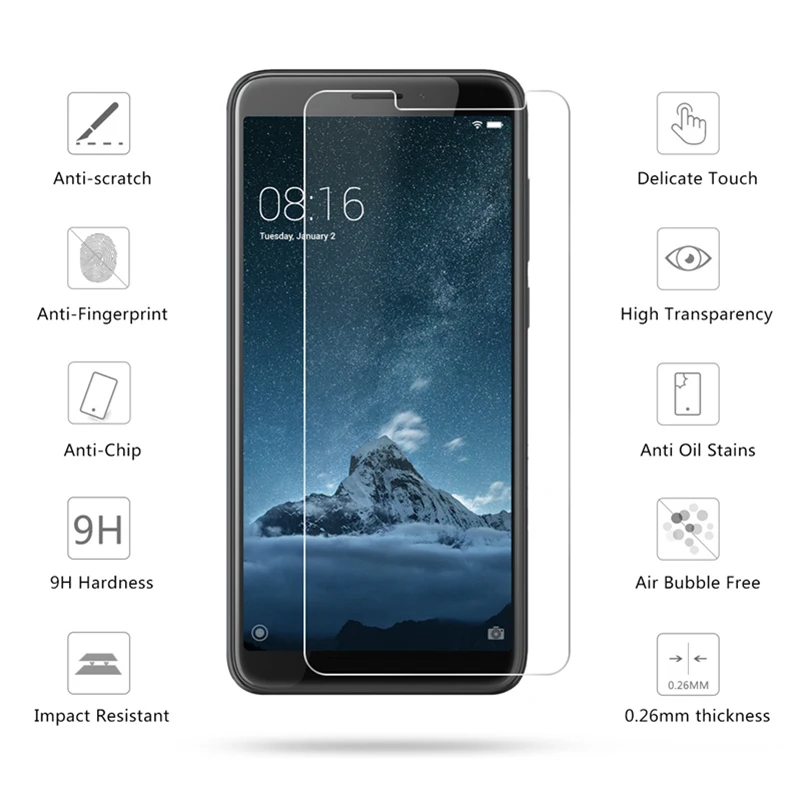 2 шт Защитная пленка для экрана для htc 628 626 620 530 19 Plus 10 Pro, Защитное стекло для переднего экрана для htc Desire 826 825 820 816 728