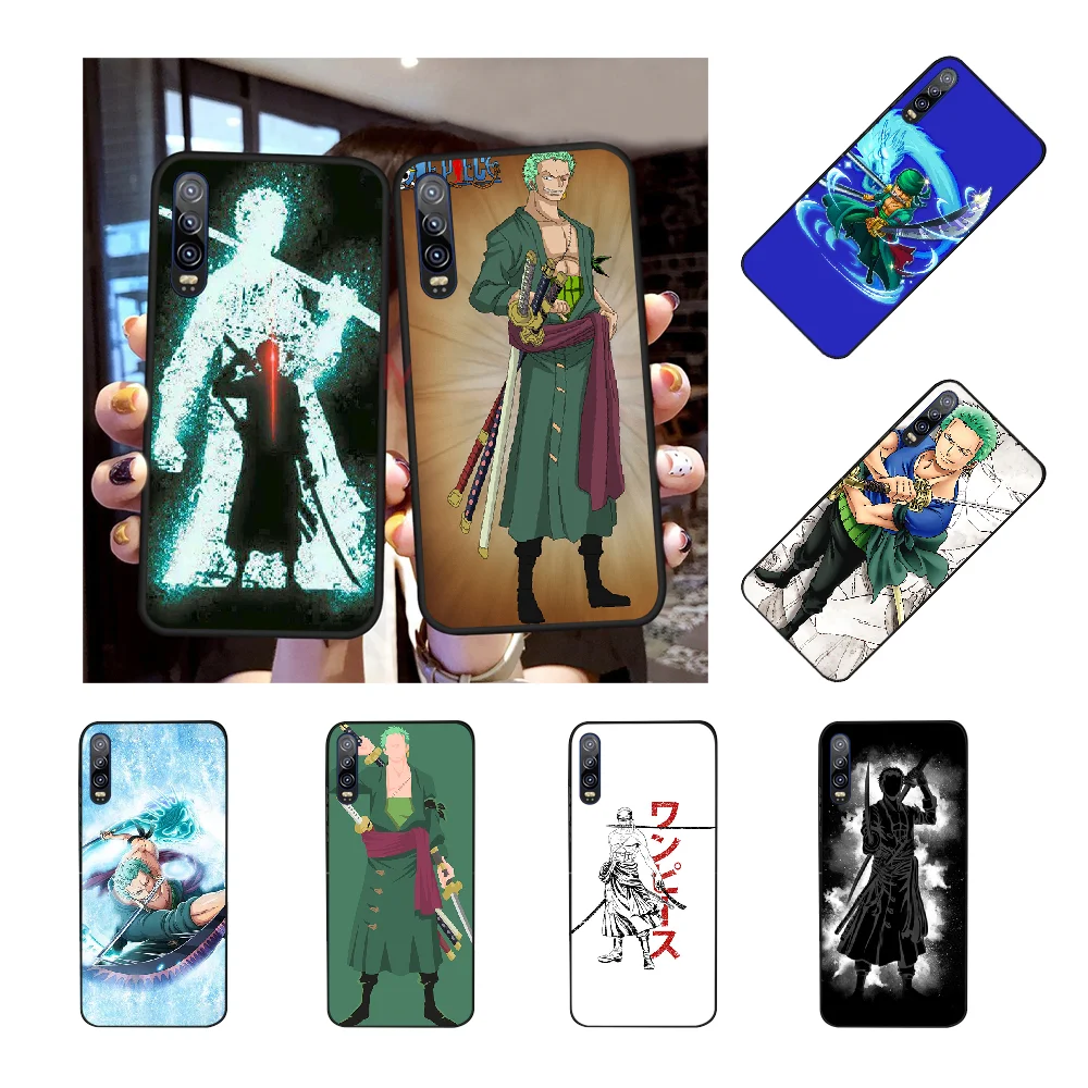 NBDRUICAI манга One Piece Roronoa Zoro TPU Мягкий силиконовый чехол для телефона Huawei Honor 20 10 9 8 8x 8c