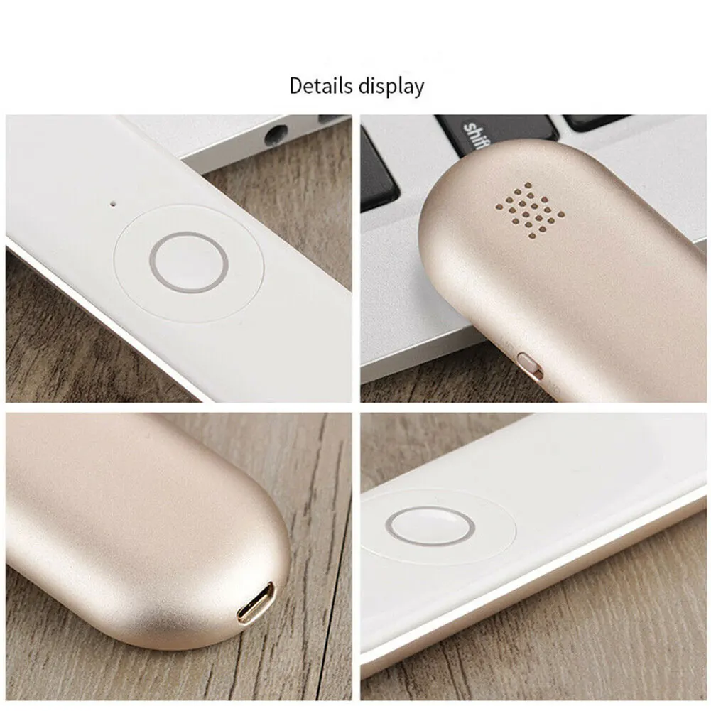  T9 Two-way Multi Language Interpreter Real Time Machine Business Meeting Translator Multifunction P