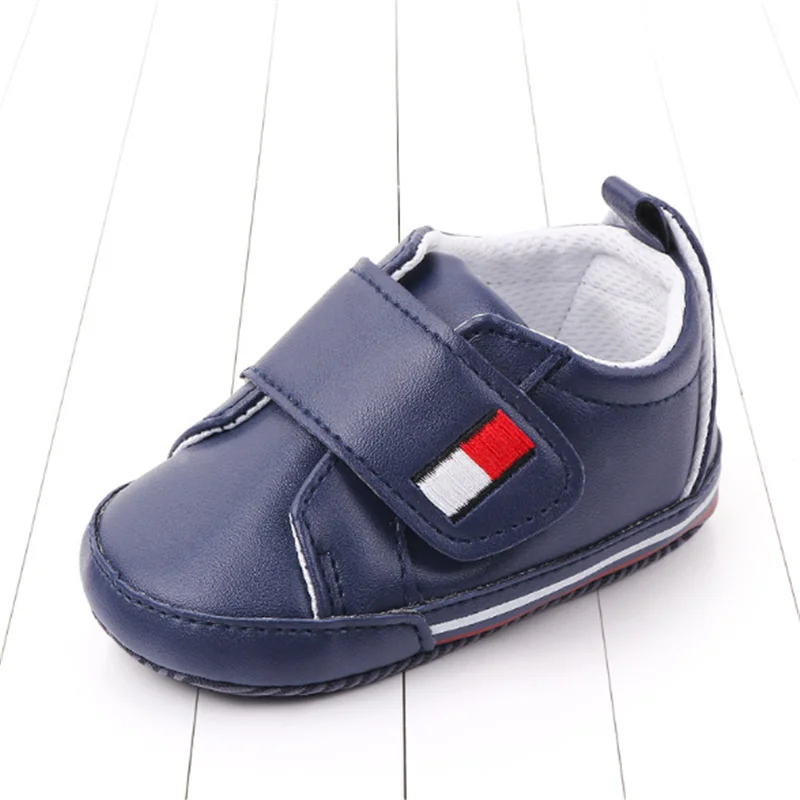 Детская обувь унисекс; первая обувь; детские ходунки; детские первые ходунки с мягкой подошвой для детей 0-18 месяцев; Нескользящие Детские Сникеры; пинетки