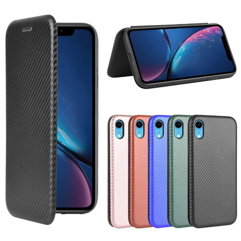 Custodia Sunjolly Per Iphone Xr Custodia A Portafoglio Flip Custodia In Pelle Pu Custodia Per Telefono Coque Capa Custodia Per Iphone Xr Cover Per Iph