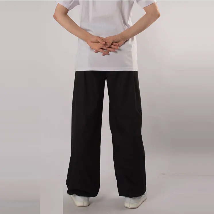 Китайские спортивные штаны кунг фу для боевых искусств брюки taiji Tai Chi дышащие