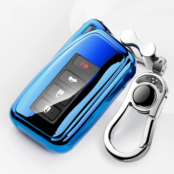 

TPU Car Remote Key Full Cover Case Keychain For Lexus NX GS RX IS RC ES LX 200 250 300 LS450H 300H Key Protect Shell Accessories