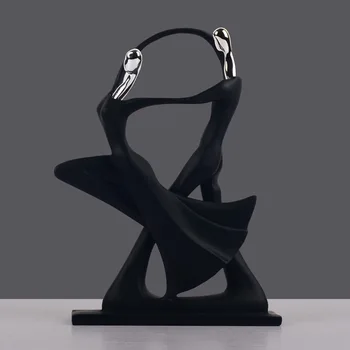 

European Ceramic Figurine Home Desktop Furnishing Crafts Decoration Porcelain Handicraft Ornament M6
