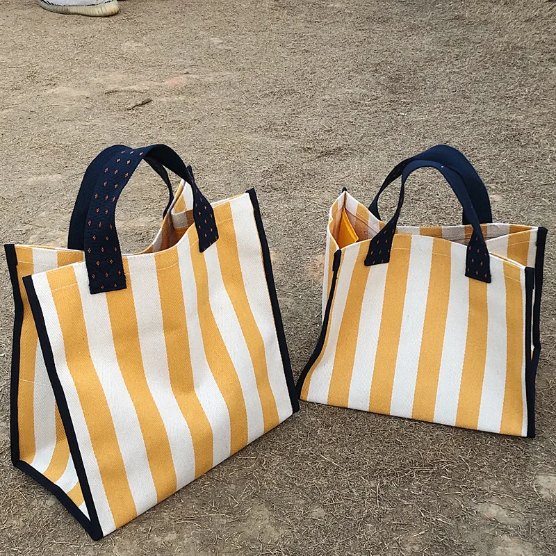 

Korean version of small fresh art large-capacity customized multifunctional shopping bag mommy bag canvas bag