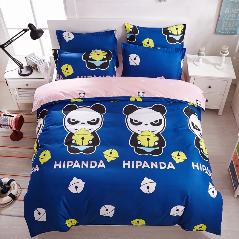 

2018 The new On saleCartoon Lovely Bedding Sets Duvet Cover Pillowcase Sheet Linen Twin Full Queen King Size 3/4Pcs