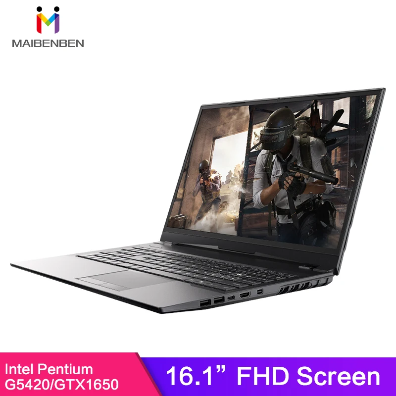 MaiBenBen HeiMai 7 ноутбук для игр Intel G5420 + GTX1650 4G graphics/8G 16G ram/256G 512G SSD 1 ТБ HHD/16 &quot60Hz 72% NTSC